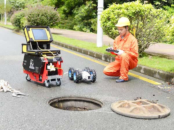 瀍河回族管道机器人检测